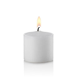 10 Hour White Votive Candles, Unscented, Set of 432, Packaged 72-pk x 6