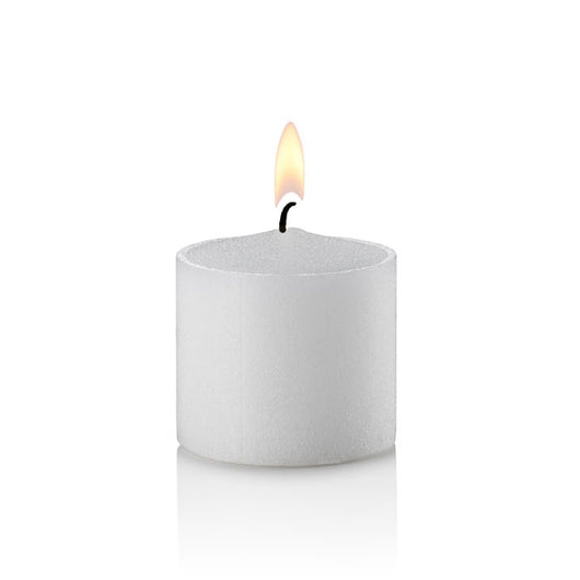 10 Hour White Votive Candles, Unscented, Set of 288