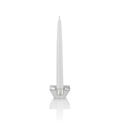 White Taper Candles, 10 Inch, Set of 144