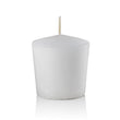 15 Hour Tapered White Votive Church Candles, Set of 144