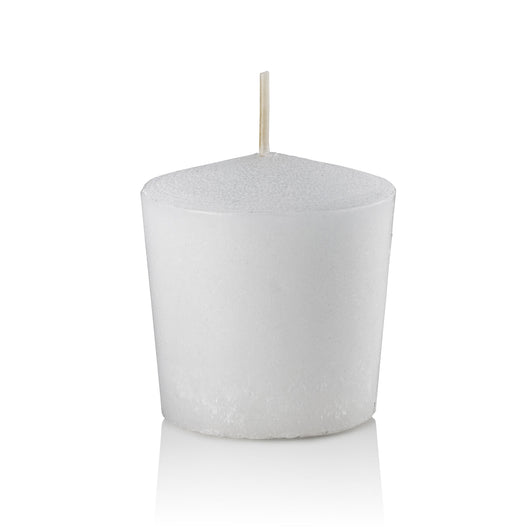 15 Hour Tapered White Votive Church Candles, Set of 144
