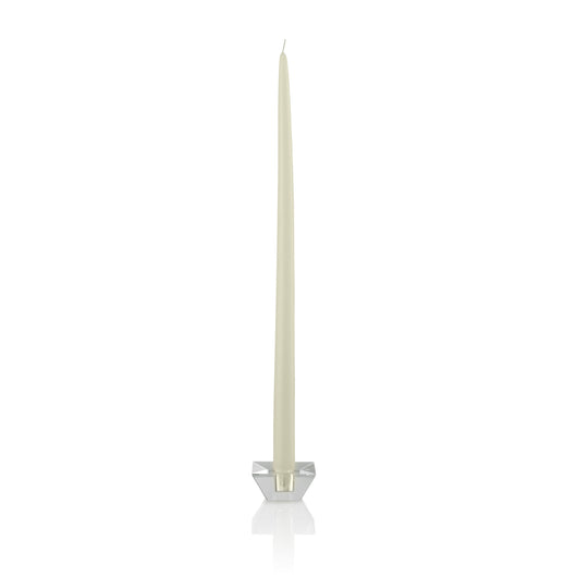 Ivory Taper Candles, 18 Inch, Set of 144