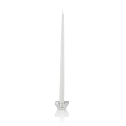 White Taper Candles, 18 Inch, Set of 144