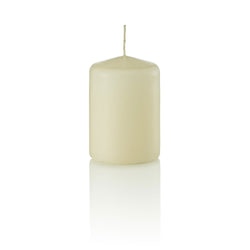 2 x 3 Inch Vanilla Pillar Candles, Unscented Set of 36