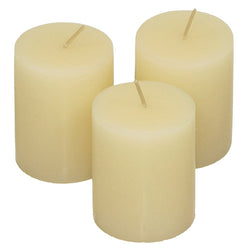 Vanilla Scented Pillar Candles, 2 x 2.5 Inch, Set of 36-The Candle Depot
