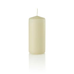 2 x 4 1/2 Inch Vanilla Pillar Candles, Unscented Set of 36