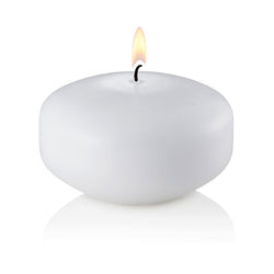 Extra Large Floating Candles, 3 Inch, Bulk Set of 54