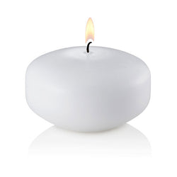 Floating Wedding Candles, 3 Inch, Extra Large Diameter, Set of 54