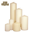Vanilla Pillar Candle Assortment - 2x3, 2x4.5, 3x4, 3x6, 3x9, 3x12 - Set of 216-The Candle Depot