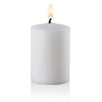 15 Hour White Votive Luminary Candles, Bulk Set of 288